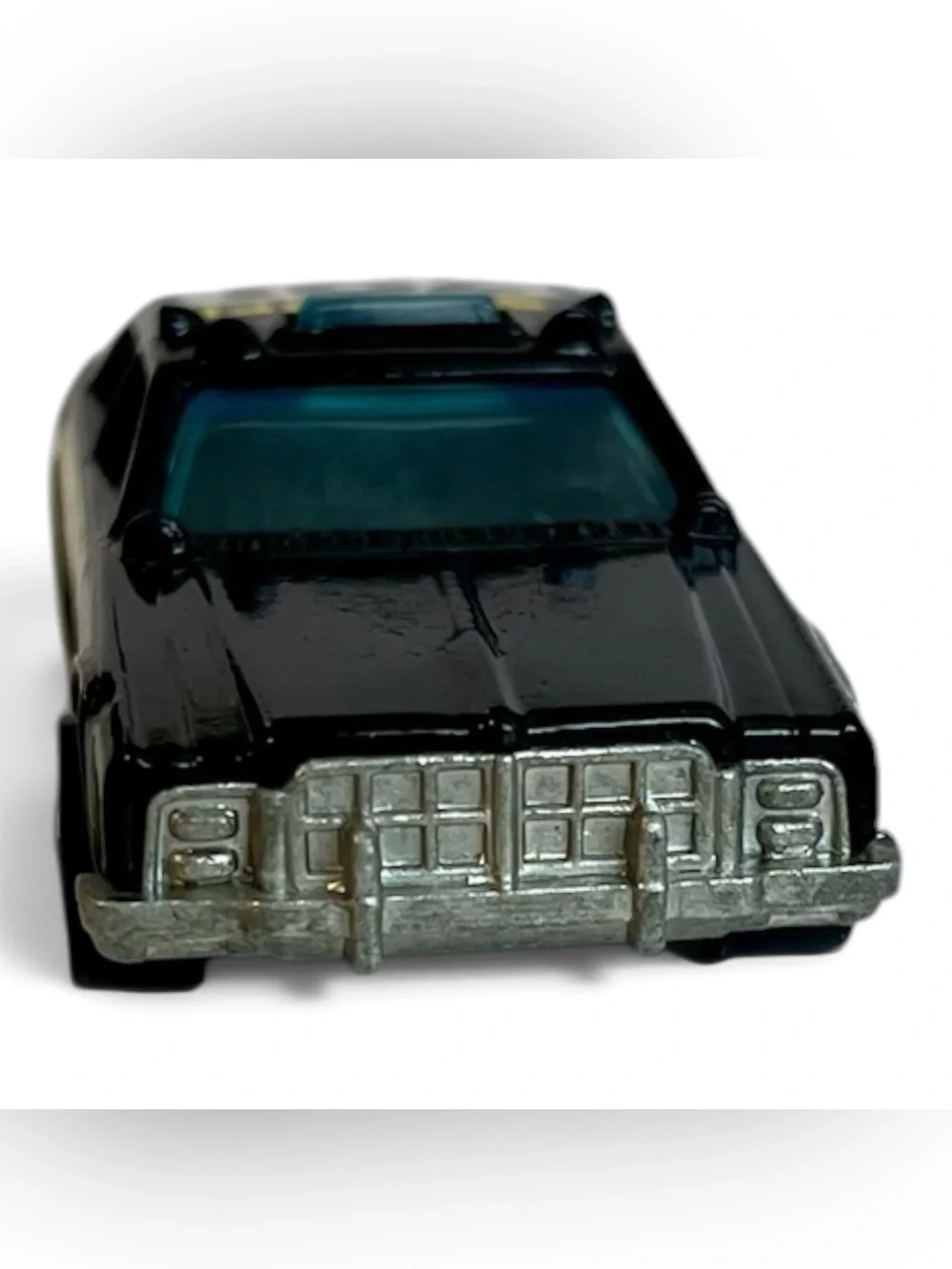 Vintage Hot Wheels Black & White Sheriff 1982 Original Blackwall 78 Dodge Monaco